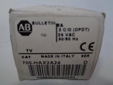 Allen Bradley via TCS 700HAX2A24 Ser. D NSFP (WH) 700 HAX2A24