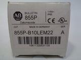 Allen Bradley via TCS 855PB10LEM22 Ser. A NSFP (WH) 855P B10LEM22