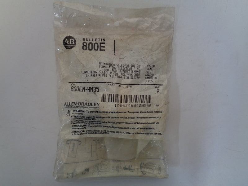 Allen Bradley via TCS 800EMHM35 Ser. A NSFP 800EM HM35