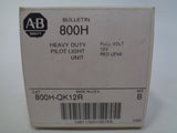 Allen Bradley via TCS 800HQK12R Ser. B NSFP (WH) 800H QK12R