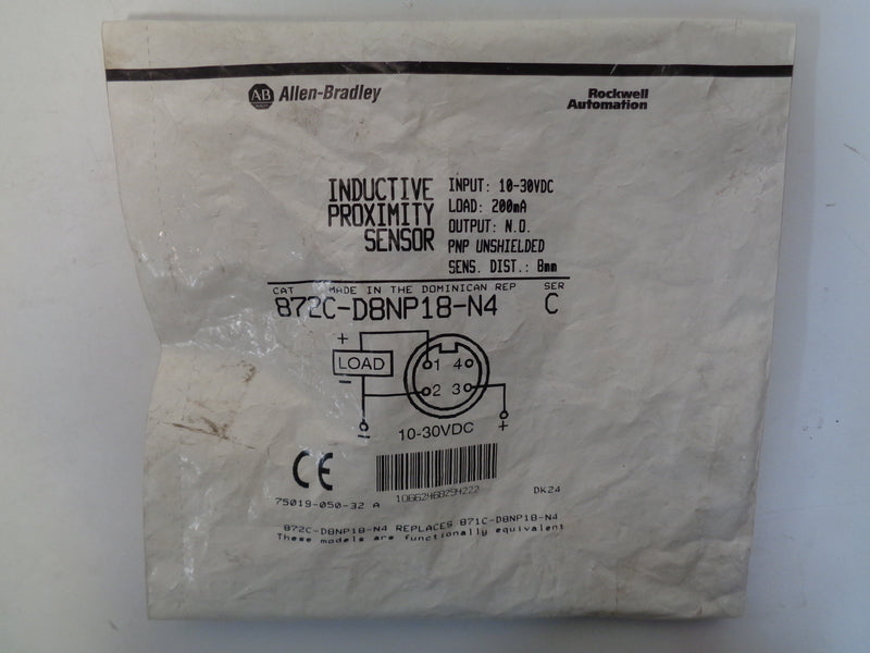 Allen Bradley via TCS 872CD8NP18N4 Ser. C NSFP