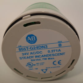 Allen Bradley via TCS 855TG24DN3 Ser. B NSFP (WH) 855T G24DN3