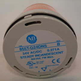 Allen Bradley via TCS 855TG24DN5 Ser. B NSFP (WH) 855T G24DN5