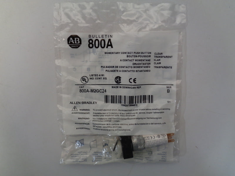 Allen Bradley via TCS 800AM2GC24 Ser. B NSFP 800A M2GC24