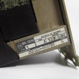 Allen Bradley via TCS 202ACBOD92 Ser. A NSNP 202 ACBOD92