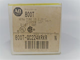 Allen Bradley via TCS 800TQC224XRXR Ser. B NSFP (BK/YL) 800T QC224XRXR