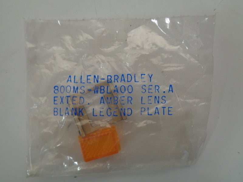 Allen Bradley via TCS 800MSWALA00 Ser. A NSFP