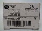 Allen Bradley via TCS 700HV32CAU120 Ser. B NSFP (WH) 700 HV32CAU120
