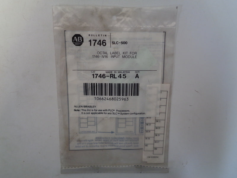 Allen Bradley via TCS 1746RL45 Ser. A NSFP 1746 RL45