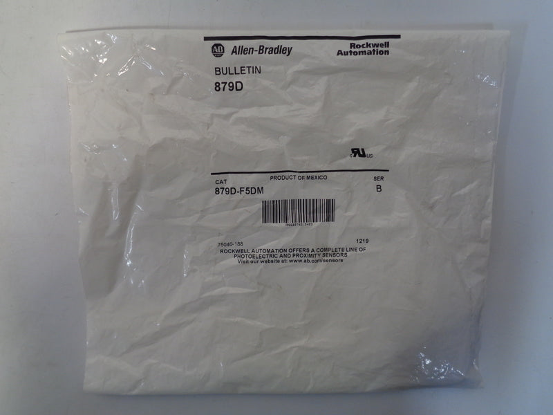 Allen Bradley via TCS 879DF5DM Ser. B NSFP 879D F5DM