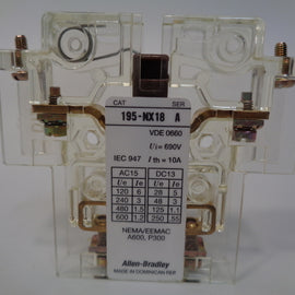 Allen Bradley via TCS 195NX18 Ser. A NSFP (GY/BL) 195 NX18