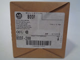 Allen Bradley via TCS 800F2MM Ser. A NSFP (BR/WH) 800 F2MM