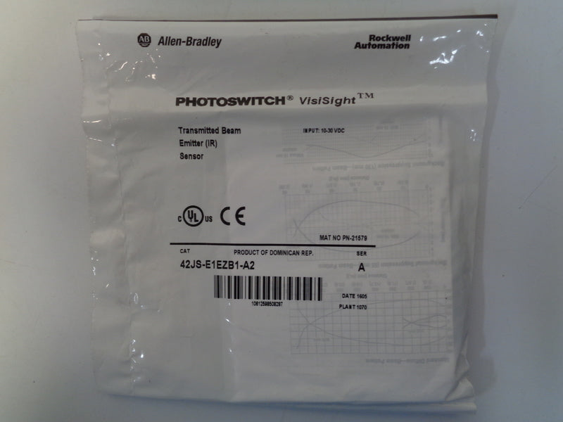 Allen Bradley via TCS 42JSE1EZB1A2 Ser. A NSFP 42JS E1EZB1 A2