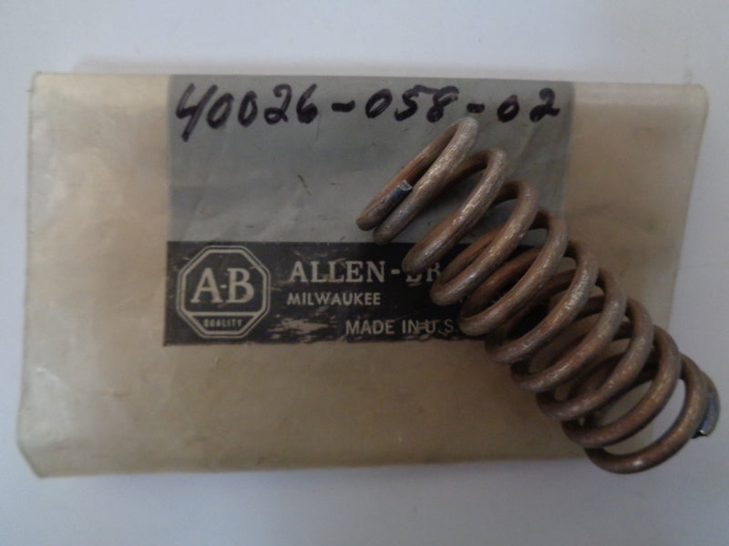 Allen Bradley via TCS 4002605802 NSFP 40026 058 02