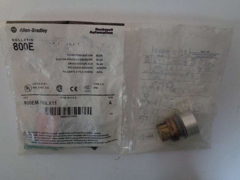 Allen Bradley via TCS 800EMF63LX11 Ser. A NSFP 800EM F63LX11