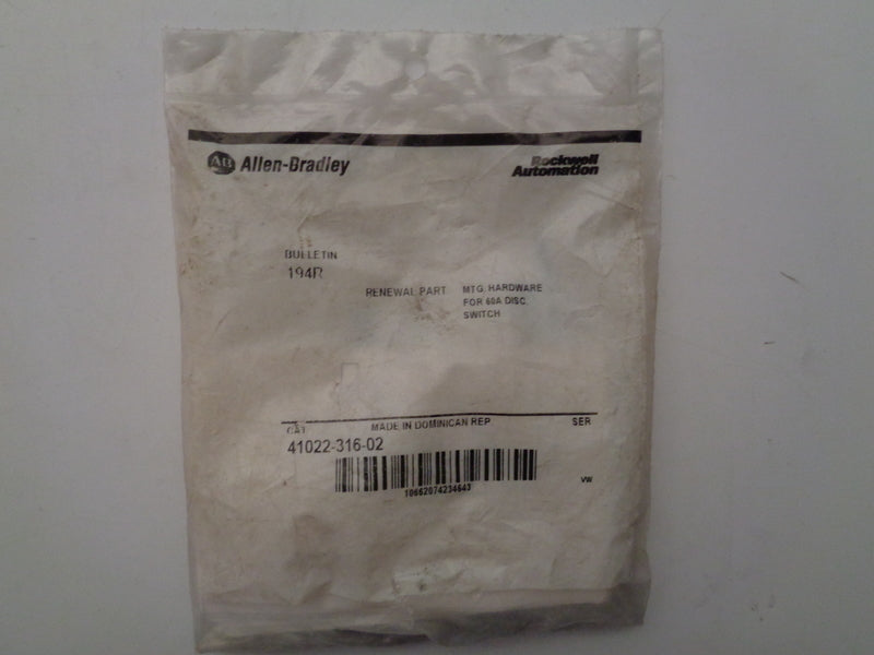 Allen Bradley via TCS 4102231602 NSFP 41022 316 02