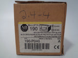 Allen Bradley via TCS 190P040 Ser. A NSFP (BR/YL) 190 P040