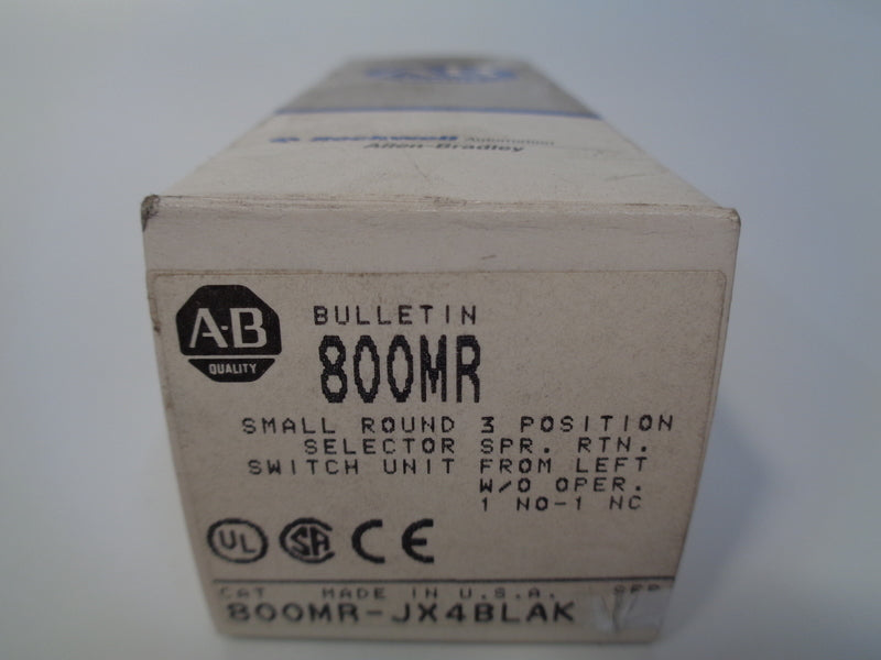Allen Bradley via TCS 800MRJX4BLAK Ser. A NSFP (GY/BL) 800MR JX4BLAK