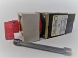 Allen Bradley via TCS 800MS24HA2BB Ser. D NSFP (BK/YL) 800MS 24HA2BB