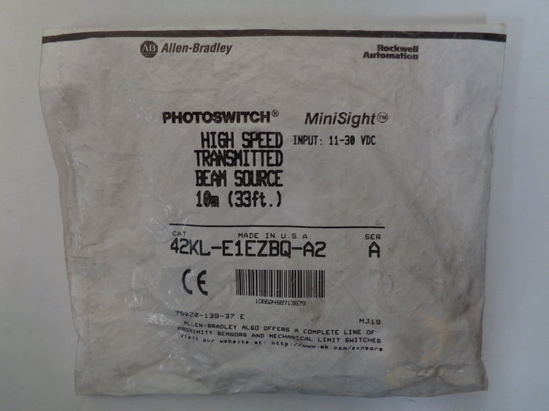 Allen Bradley via TCS 42KLE1EZBQA2 Ser. A NSFP 42KL E1EZBQ A2