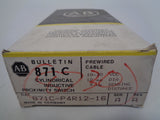 Allen Bradley via TCS 871CP4R1216 Ser. A NSFP (BK/YL) 871C P4R12 16