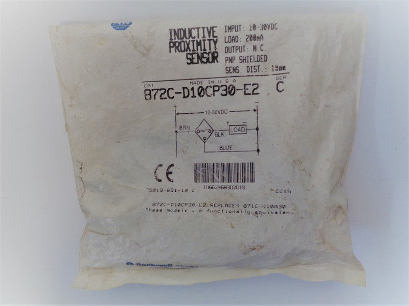 Allen Bradley via TCS 872CD10CP30E2 Ser. C NSFP 872C D10CP30 E2