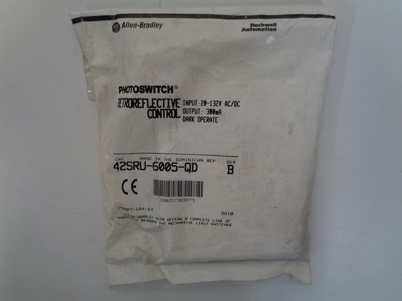 Allen Bradley via TCS 42SRU6005QD Ser. B NSFP 42SRU 6005 QD