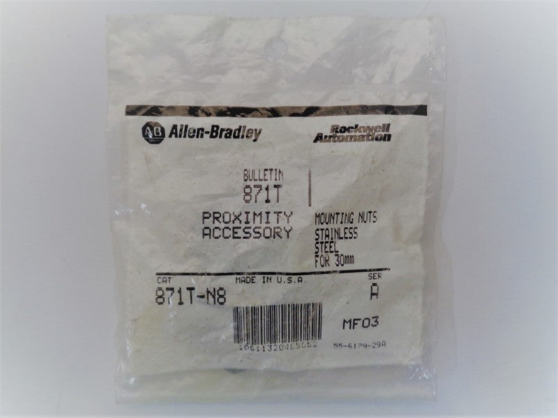 Allen Bradley via TCS 871TN8 Ser. A NSFP 871T N8