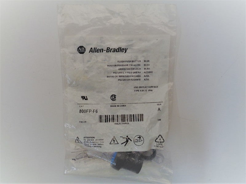 Allen Bradley via TCS 800FPF6 Ser. A NSFP 800FP F6