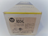 Allen Bradley via TCS 800HLHP5KL8 Ser. A NSFP (BK/YL) 800HL HP5KL8