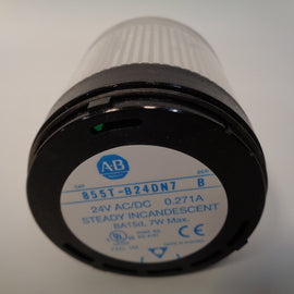 Allen Bradley via TCS 855TB24DN7 Ser. B NSFP (WH) 855T B24DN7