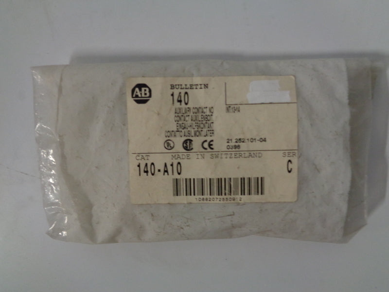 Allen Bradley via TCS 140A10 Ser. C NSFP 140 A10