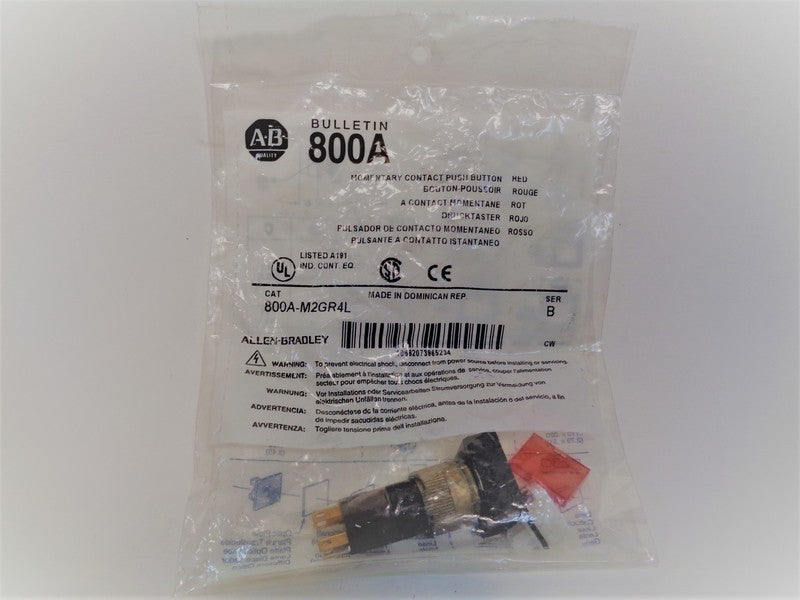 Allen Bradley via TCS 800AM2GR4L Ser. B NSFP 800A M2GR4L