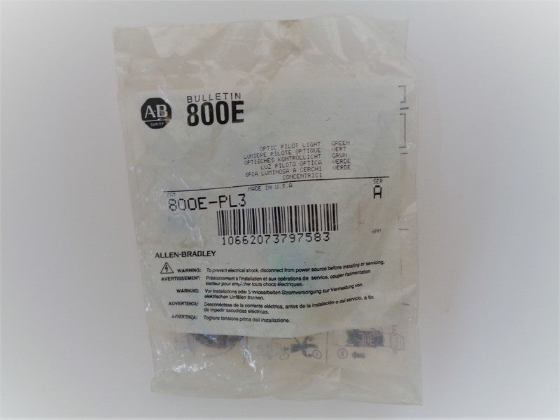 Allen Bradley via TCS 800EPL3 Ser. A NSFP 800EP L3