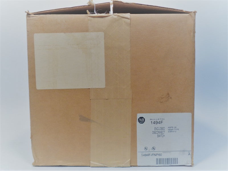 Allen Bradley via TCS 1494FFNP60 Ser. A NSFP (BR/WH) 1494F FNP60