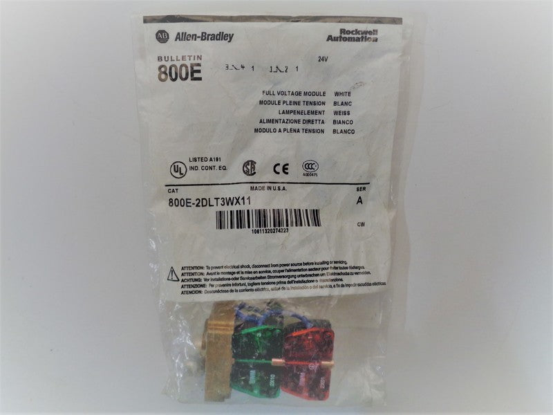 Allen Bradley via TCS 800E2DLT3WX11 Ser. A NSFP 800E 2DLT3WX11