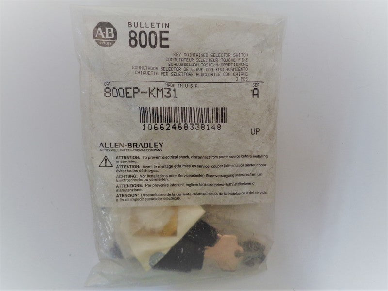 Allen Bradley via TCS 800EPKM31 Ser. A NSFP 800EP KM31