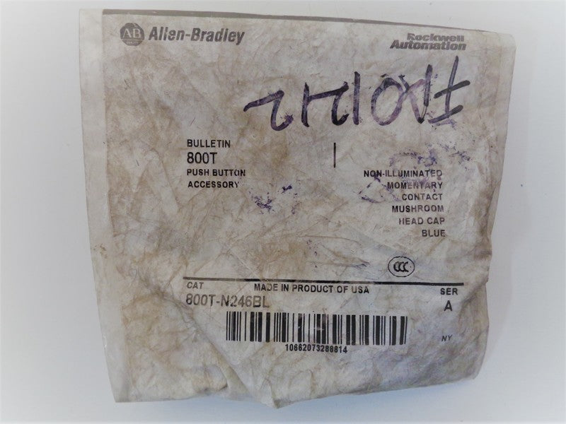 Allen Bradley via TCS 800TN246BL Ser. A NSFP 800T N246 BL