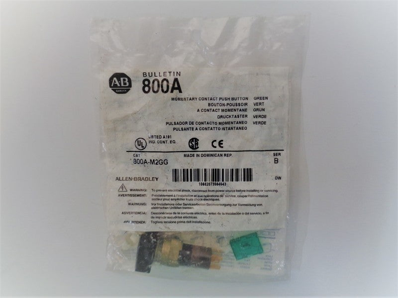 Allen Bradley via TCS 800AM2GG Ser. B NSFP 800A M2GG