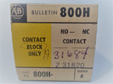 Allen Bradley via TCS 800HZ31820 Ser. A NSFP (BK/YL) 800H Z31820