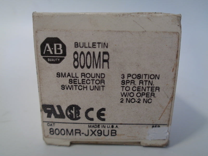 Allen Bradley via TCS 800MRJX9UB Ser. A NSFP (WH) 800MR JX9UB