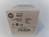 Allen Bradley via TCS 800T16JX2KC1AX Ser. U NSFP (GY/BL) 800T 16JX2KC1AX