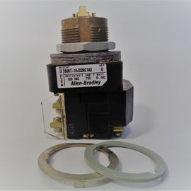 Allen Bradley via TCS 800T16JX2KC1AX Ser. U NSFP (GY/BL) 800T 16JX2KC1AX