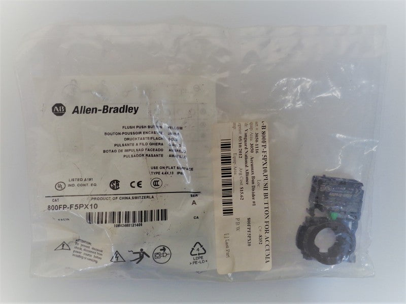 Allen Bradley via TCS 800FPF5PX10 Ser. A NSFP 800FP F5PX10