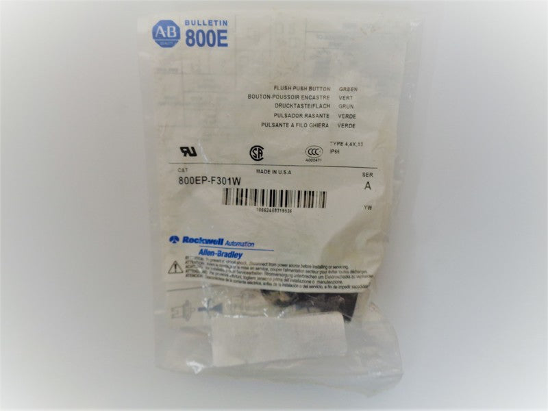 Allen Bradley via TCS 800EPF301W Ser. A NSFP 800EP F301W