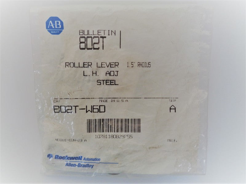 Allen Bradley via TCS 802TW60 Ser. A NSFP 802T W60