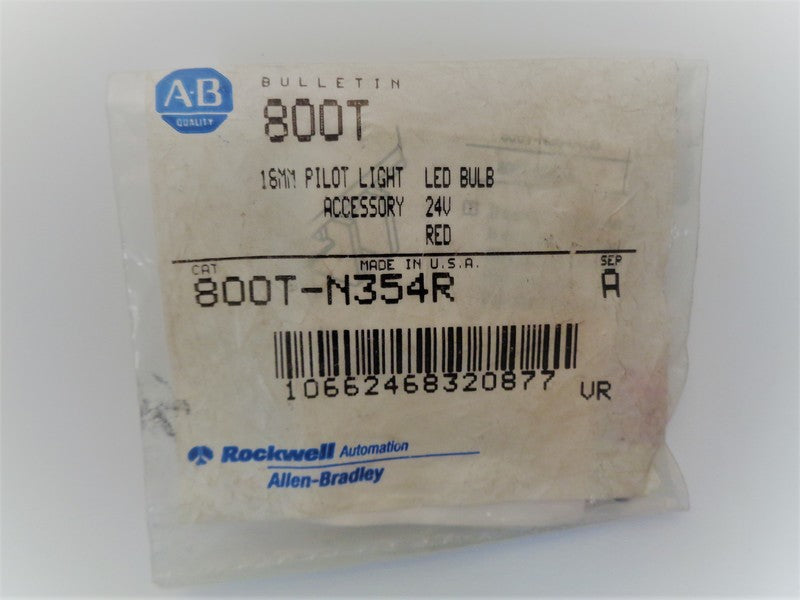 Allen Bradley via TCS 800TN354R Ser. A NSFP 800T N354R