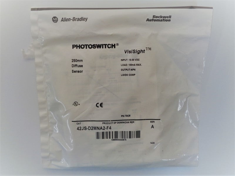 Allen Bradley via TCS 42JSD2MNA2F4 Ser. A NSFP 42JS D2MNA2 F4