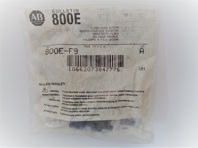Allen Bradley via TCS 800EF9 Ser. A NSFP 800E F9