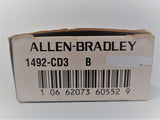 Allen Bradley via TCS 1492CD3 Ser. B NSFP (BK/YL) 1492 CD3